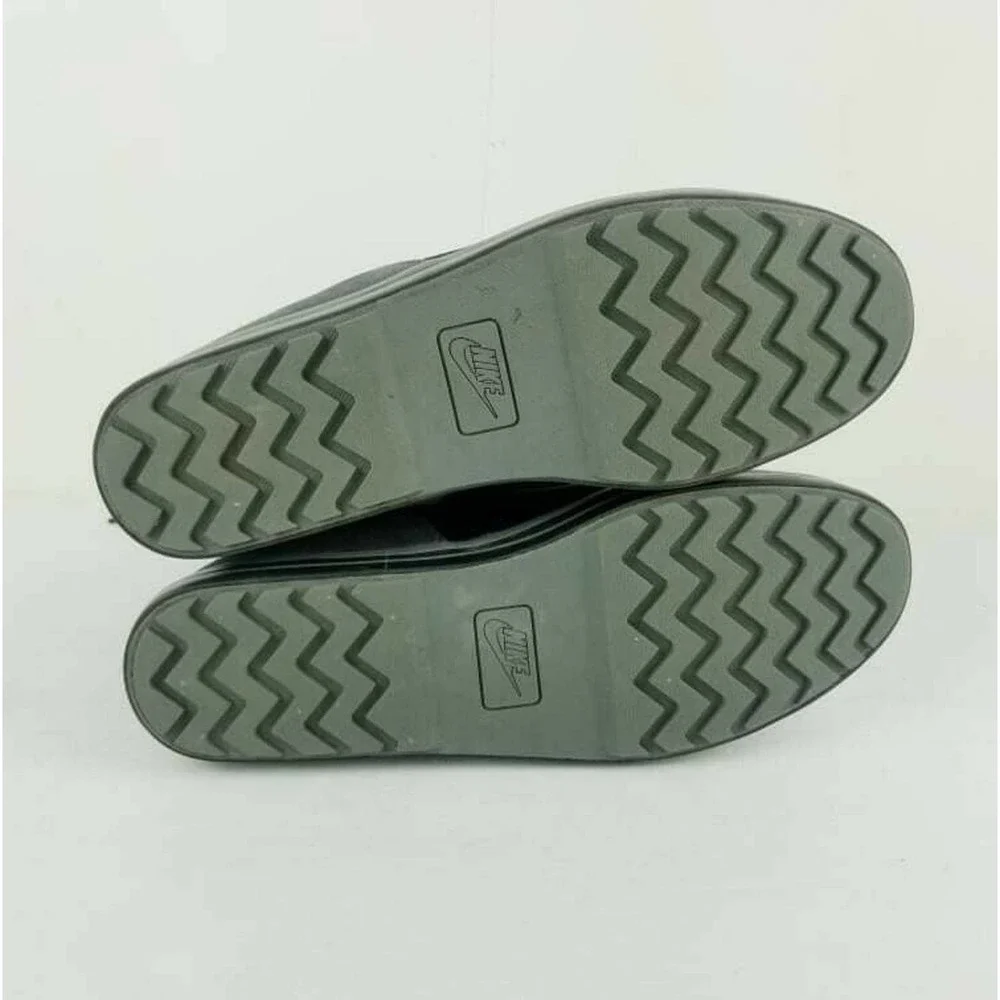 Nike Women's Facile Black & Gray Mid Calf Winter Boot US 8 Shearling Rain boot - Picture 12 of 12